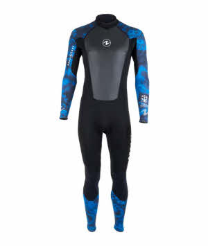Aqua Lung wetsuit Hydroflex FS Man 3mm Camo blue