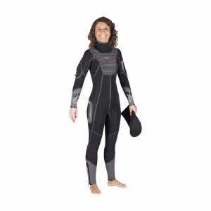 Mares Halbtrockentauchanzug Flexa Graphene She dives 7 mm